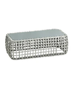 Dehner Flechtlounge Bali, 4-teilig -Gartenserien Verkaufsgeschäft 6705305 WE FS 003 LoungeBaliTischFinal