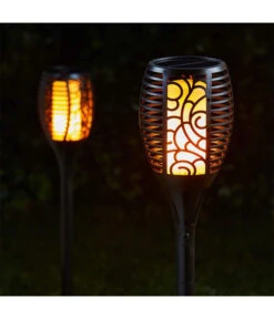 Dehner Solar-Flammenfackel Jumbo, Ca. Ø12/H75 Cm -Gartenserien Verkaufsgeschäft 6707822 WE MO 002 SolarFlammenfackelJumbo