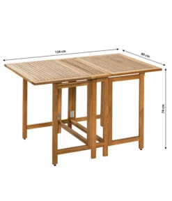 Dehner Balkonklapptisch Macao, Ca. B124/H74/T80 Cm 12 Dehner Balkonklapptisch Macao, Ca. B124/H74/T80 Cm -Gartenserien Verkaufsgeschäft 6712061 WE BG 001 DehnerBalkontischMacao