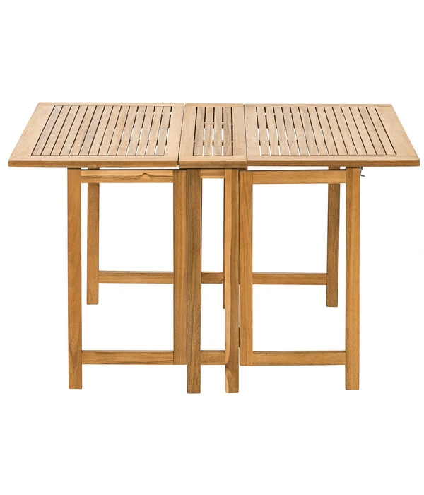 Dehner Balkonklapptisch Macao, Ca. B124/H74/T80 Cm 4 Dehner Balkonklapptisch Macao, Ca. B124/H74/T80 Cm - Image 2