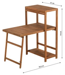 Dehner Balkonset Neapel, 3-teilig -Gartenserien Verkaufsgeschäft 6712368 WE BG 001 BalkonsetNeapel