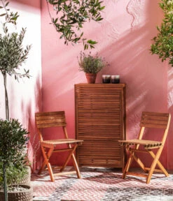 Dehner Balkonset Neapel, 3-teilig -Gartenserien Verkaufsgeschäft 6712368 WE MO 002 DehnerBalkonsetNeapelNaturNEU