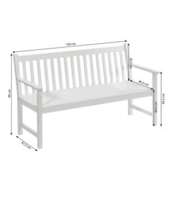 Dehner Bank Mykonos, 3-Sitzer 10 Dehner Bank Mykonos, 3-Sitzer -Gartenserien Verkaufsgeschäft 6713267 WE BG 001 BankMykonos3erWeiss