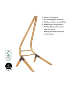 La Siesta Hängesesselgestell Calma Nature 12 La Siesta Hängesesselgestell Calma Nature -Gartenserien Verkaufsgeschäft 6743306 WE IG 001 HMStaenderCalmaNature