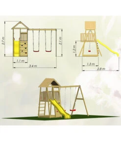 Wendi Toys Spielturm Pinguin -Gartenserien Verkaufsgeschäft 6759054 WE MO 012 SpielturmPinguin