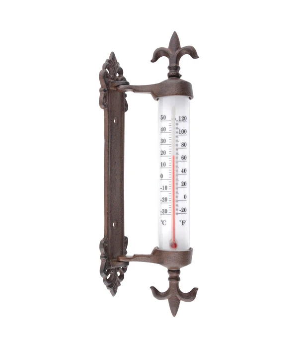 Esschert Design Gusseisen-Fensterrahmenthermometer 3 Esschert Design Gusseisen-Fensterrahmenthermometer