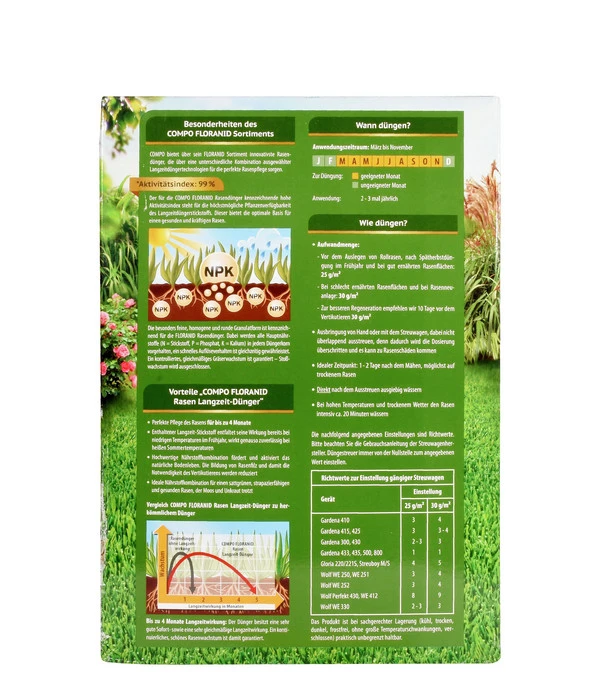 COMPO Rasen Langzeit-Dünger Perfect 4 COMPO Rasen Langzeit-Dünger Perfect - Image 2