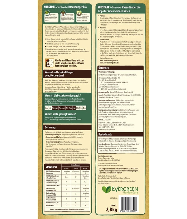 Substral® Naturen® Bio Rasendünger 4 Substral® Naturen® Bio Rasendünger - Image 2