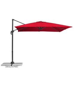 Schneider Ampelschirm Rhodos Junior, Quadratisch, Ca. B270/T270 Cm