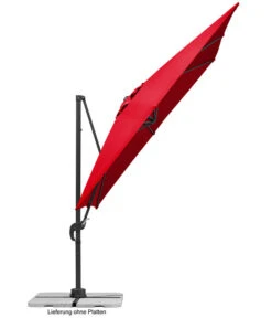 Schneider Ampelschirm Rhodos Junior, Quadratisch, Ca. B270/T270 Cm -Gartenserien Verkaufsgeschäft 6834030 WE FS 003 RhodosJunior270x270