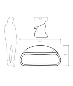Farmet Kunststoff-Gartensofa For Two -Gartenserien Verkaufsgeschäft 6884258 WE DE 001 Sofafortwoelfenbein