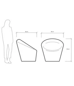 Farmet Kunststoff-Gartensessel Happy -Gartenserien Verkaufsgeschäft 6884456 WE DE 001 Sesselhappyelfenbein