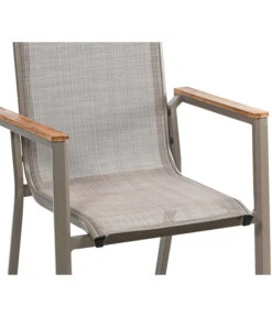 Dehner Stapelstuhl Cleveland, Hellbraun -Gartenserien Verkaufsgeschäft 6894083 WE DE 001 StapelstuhlClevelandH B