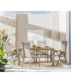 Dehner Klappsessel Cleveland, Hellbraun 11 Dehner Klappsessel Cleveland, Hellbraun -Gartenserien Verkaufsgeschäft 6895387 WE MO 001 GruppeClevelandWoodNEU