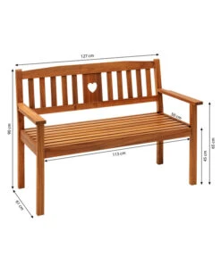 Dehner Bank Heart -Gartenserien Verkaufsgeschäft 6897763 WE BG 001 2SitzerBankHeart