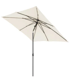 Derby Sonnenschirm Push Up, Quadratisch, Ca. B210/T210 Cm -Gartenserien Verkaufsgeschäft 6910566 WE FS 002 DerbyBasicLiftPushUp210x210Natur