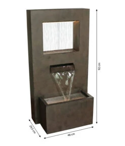 Dehner Metall-Gartenbrunnen Barcelona, Ca. H92 Cm -Gartenserien Verkaufsgeschäft 6911226 WE BG 001 BrunnenBarcelona