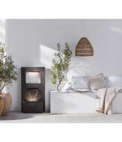 Dehner Metall-Gartenbrunnen Barcelona, Ca. H92 Cm -Gartenserien Verkaufsgeschäft 6911226 WE MO 001 BrunnenBarcelona