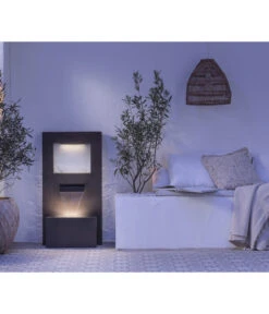 Dehner Metall-Gartenbrunnen Barcelona, Ca. H92 Cm -Gartenserien Verkaufsgeschäft 6911226 WE MO 002 BrunnenBarcelona