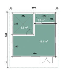 Wolff Finnhaus Gartenhaus Lappland 70-A XL, Inkl. Schlafboden, Ca. B550/H351/T640 Cm 16 Wolff Finnhaus Gartenhaus Lappland 70-A XL, Inkl. Schlafboden, Ca. B550/H351/T640 Cm -Gartenserien Verkaufsgeschäft 6931232 WE DE 001 FinnhausBBHLappland70A