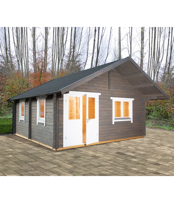 Wolff Finnhaus Gartenhaus Lappland 70-A XL, Inkl. Schlafboden, Ca. B550/H351/T640 Cm 4 Wolff Finnhaus Gartenhaus Lappland 70-A XL, Inkl. Schlafboden, Ca. B550/H351/T640 Cm - Image 2