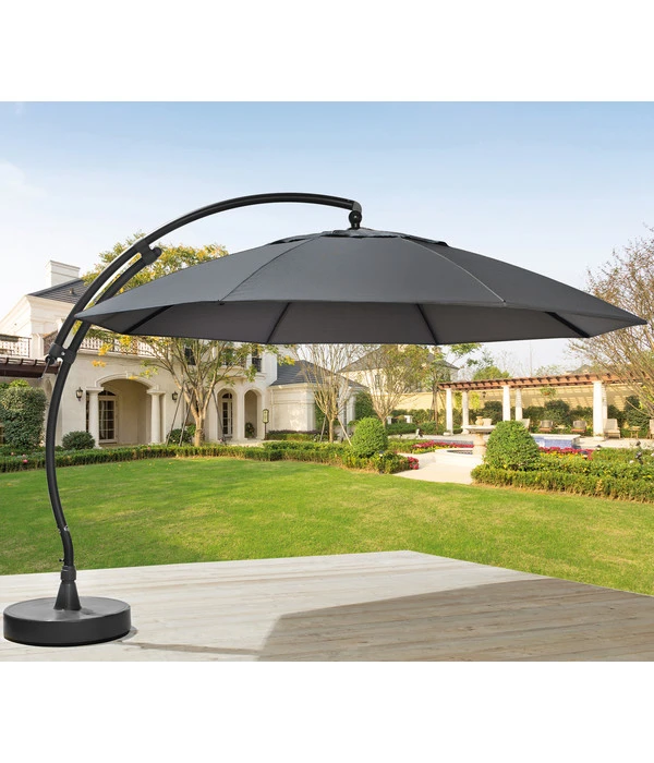 Sun Garden Ampelschirm Easy-Sun, Rund, Ca. Ø375 Cm 4 Sun Garden Ampelschirm Easy-Sun, Rund, Ca. Ø375 Cm - Image 2