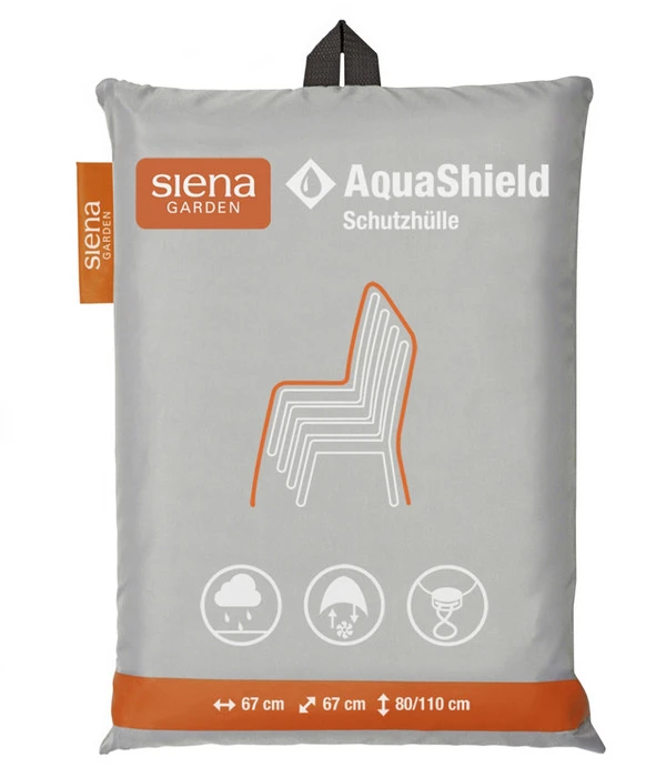 Siena Garden Stapelstuhlhülle AquaShield, Ca. B67/H80-100/T67 Cm 3 Siena Garden Stapelstuhlhülle AquaShield, Ca. B67/H80-100/T67 Cm