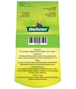 Fiederspiere 'Sem' 7 Fiederspiere 'Sem' -Gartenserien Verkaufsgeschäft 7473861 SorbariaSorbifoliaSem Etikett2